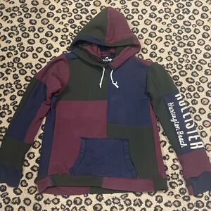 Custom patchwork hoodie